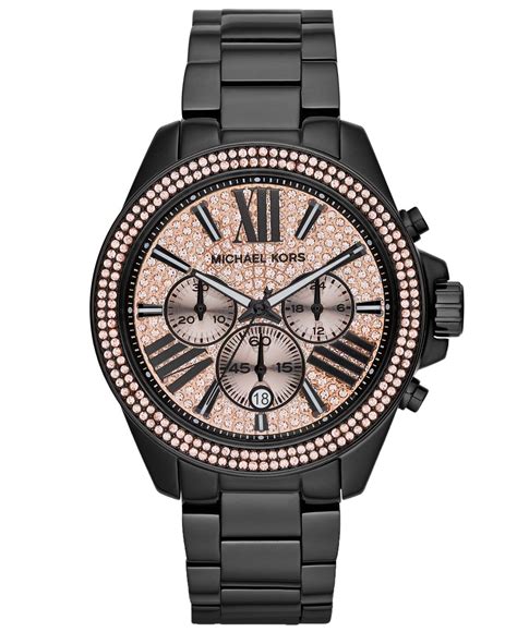 michael kors black ladies watch uk|Michael Kors watches sale UK.